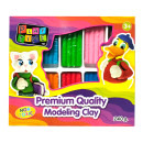 Đất nặn 10 màu + dao cắt 240g 013-TR10240 (Play Time)